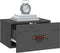 vidaXL - Nachtkastjes - 2 - st - wandgemonteerd - 40x29,5x22 - cm - grijs