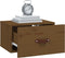vidaXL - Nachtkastjes - 2 - st - wandgemonteerd - 40x29,5x22 - cm - honingbruin
