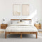 vidaXL - Nachtkastjes - 2 - st - wandgemonteerd - 40x32x30 - cm - oud - houtkleurig
