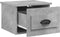 vidaXL - Nachtkastjes - 2 - st - wandgemonteerd - 41,5x36x28 - cm - betongrijs