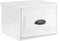 vidaXL - Nachtkastjes - 2 - st - wandgemonteerd - 41,5x36x28 - cm - hoogglans - wit