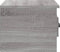 vidaXL - Nachtkastjes - 2 - st - wandgemonteerd - 41,5x36x28 - cm - grijs - sonoma