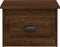 vidaXL - Nachtkastjes - 2 - st - wandgemonteerd - 41,5x36x28 - cm - bruin - eikenkleur