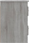 vidaXL - Nachtkastjes - 2 - st - wandgemonteerd - 41,5x36x53 - cm - grijs - sonoma