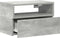 vidaXL - Nachtkastjes - 2 - st - wandgemonteerd - 45x26x28,5 - cm - betongrijs