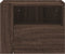 vidaXL - Nachtkastjes - 2 - st - wandgemonteerd - 45x30x35 - cm - bruin - eikenkleurig