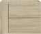 vidaXL - Nachtkastjes - 2 - st - wandgemonteerd - 45x30x35 - cm - sonoma - eikenkleur