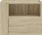 vidaXL - Nachtkastjes - 2 - st - wandgemonteerd - 45x30x35 - cm - sonoma - eikenkleur