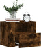 vidaXL - Nachtkastjes - 2 - st - wandgemonteerd - 45x30x35 - cm - gerookt - eikenkleur
