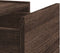 vidaXL - Nachtkastjes - 2 - st - wandgemonteerd - 45x30x35 - cm - bruin - eikenkleurig
