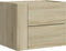 vidaXL - Nachtkastjes - 2 - st - wandgemonteerd - 45x30x35 - cm - sonoma - eikenkleur