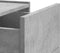 vidaXL - Nachtkastjes - 2 - st - wandgemonteerd - 45x30x35 - cm - betongrijs