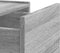 vidaXL - Nachtkastjes - 2 - st - wandgemonteerd - 45x30x35 - cm - grijs - sonoma - eiken