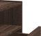 vidaXL - Nachtkastjes - 2 - st - wandgemonteerd - 45x30x35 - cm - bruin - eikenkleurig