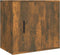 vidaXL - Nachtkastjes - 2 - st - wandgemonteerd - 50x30x47 - cm - gerookt - eikenkleur