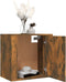 vidaXL - Nachtkastjes - 2 - st - wandgemonteerd - 50x30x47 - cm - gerookt - eikenkleur