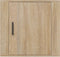 vidaXL - Nachtkastjes - 2 - st - wandgemonteerd - 50x30x47 - cm - sonoma - eikenkleur