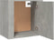 vidaXL - Nachtkastjes - 2 - st - wandgemonteerd - 50x30x47 - cm - betongrijs