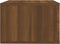 vidaXL - Nachtkastjes - 2 - st - wandgemonteerd - 50x36x25 - cm - bruin - eikenkleur