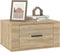 vidaXL - Nachtkastjes - 2 - st - wandgemonteerd - 50x36x25 - cm - sonoma - eikenkleur