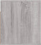 vidaXL - Nachtkastjes - 2 - st - wandgemonteerd - 50x36x40 - cm - grijs - sonoma - eiken