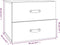 vidaXL - Nachtkastjes - 2 - st - wandgemonteerd - 50x36x40 - cm - honingbruin