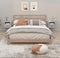 vidaXL - Nachtkastjes - 2 - st - wandgemonteerd - 50x36x40 - cm - grijs - sonoma - eiken