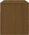 vidaXL - Nachtkastjes - 2 - st - wandgemonteerd - 50x36x40 - cm - honingbruin