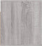 vidaXL - Nachtkastjes - 2 - st - wandgemonteerd - 50x36x40 - cm - grijs - sonoma - eiken