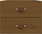 vidaXL - Nachtkastjes - 2 - st - wandgemonteerd - 50x36x40 - cm - honingbruin