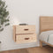 vidaXL - Nachtkastjes - 2 - st - wandgemonteerd - 50x36x40 - cm
