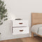 vidaXL - Nachtkastjes - 2 - st - wandgemonteerd - 50x36x40 - cm - wit
