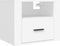 vidaXL - Nachtkastjes - 2 - st - wandgemonteerd - 50x36x40 - cm - wit