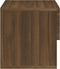 vidaXL - Nachtkastjes - 2 - st - wandgemonteerd - bruin - eikenkleur