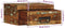 vidaXL - Nachtkastjes - 2 - st - wandgemonteerd - massief - gerecycled - hout