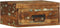 vidaXL - Nachtkastjes - 2 - st - wandgemonteerd - massief - gerecycled - hout