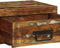 vidaXL - Nachtkastjes - 2 - st - wandgemonteerd - massief - gerecycled - hout