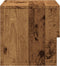 vidaXL - Nachtkastjes - 2 - st - wandgemonteerd - oud - houtkleurig