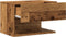 vidaXL - Nachtkastjes - 2 - st - wandgemonteerd - oud - houtkleurig