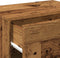 vidaXL - Nachtkastjes - 2 - st - wandgemonteerd - oud - houtkleurig