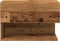 vidaXL - Nachtkastjes - 2 - st - wandgemonteerd - oud - houtkleurig