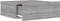vidaXL - Nachtkastjes - 2 - st - zwevend - 40x30x15 - cm - bewerkt - hout - grijs - sonoma