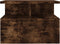 vidaXL - Nachtkastjes - 2 - st - zwevend - 40x31x27 - cm - hout - gerookt - eikenkleurig