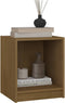 vidaXL - Nachtkastjes - 2st - 35,5x33,5x41,5 - cm - massief - grenenhout