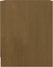 vidaXL - Nachtkastjes - 2st - 35,5x33,5x41,5 - cm - massief - grenenhout