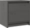 vidaXL - Nachtkastjes - 2st - 40x30,5x40 - cm - massief - grenenhout - grijs