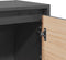 vidaXL - Nachtkastjes - 2st - 40x30,5x40 - cm - massief - grenenhout - grijs