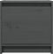 vidaXL - Nachtkastjes - 2st - 40x30,5x40 - cm - massief - grenenhout - grijs