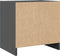 vidaXL - Nachtkastjes - 2st - 40x30,5x40 - cm - massief - grenenhout - grijs