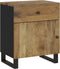 vidaXL - Nachtkastjes - 50x33x60 - cm - massief - mangohout - en - bewerkt - hout